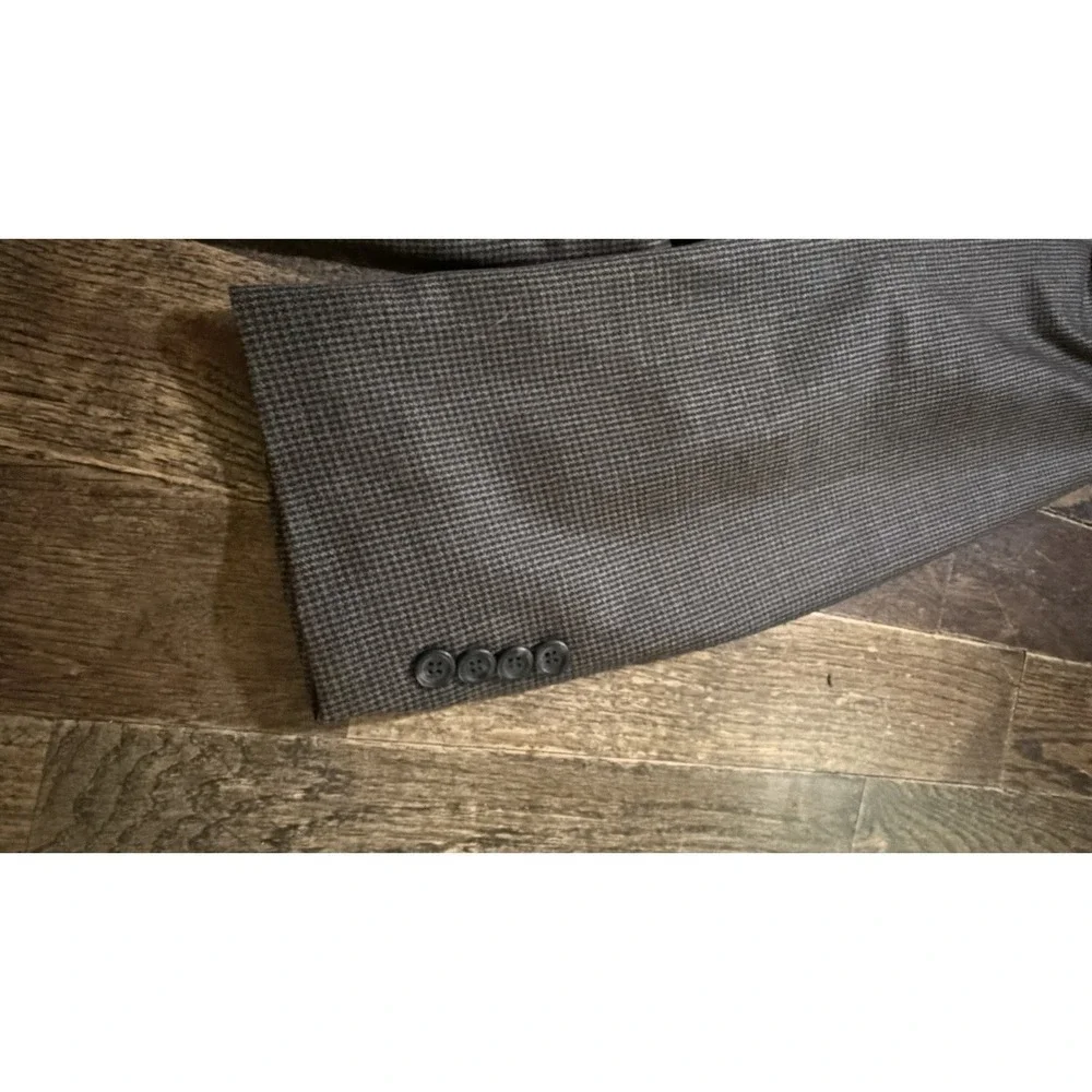 Men's Joseph & feiss 100% wool suit coat jacket 42 short Brown